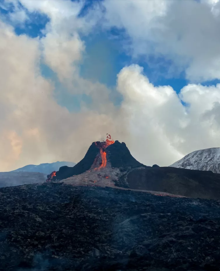 Geldingadalur volcano in Iceland